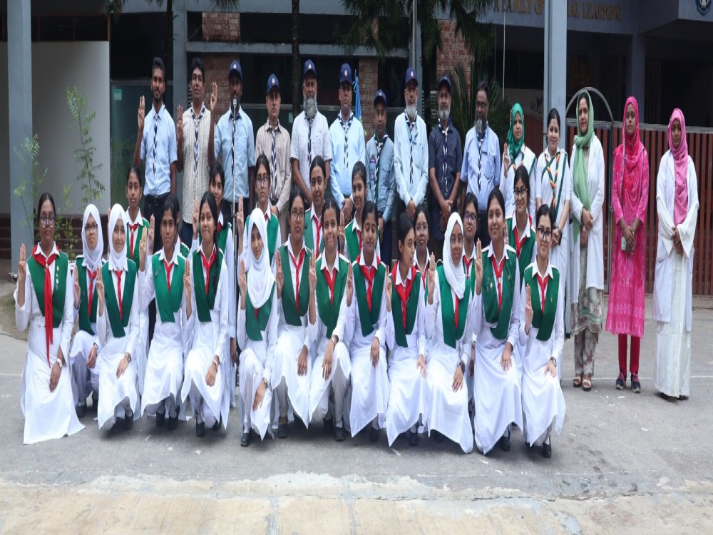 স্কাউটস একদিনের প্রশিক্ষণ ক্যাম্প