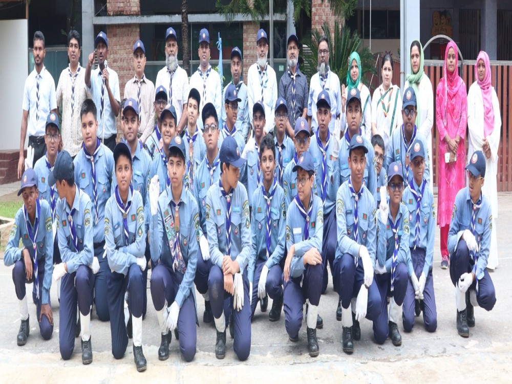 স্কাউটস একদিনের প্রশিক্ষণ ক্যাম্প