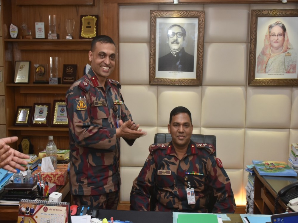 প্রিন্সিপাল স্যারের দায়িত্ব গ্রহণ