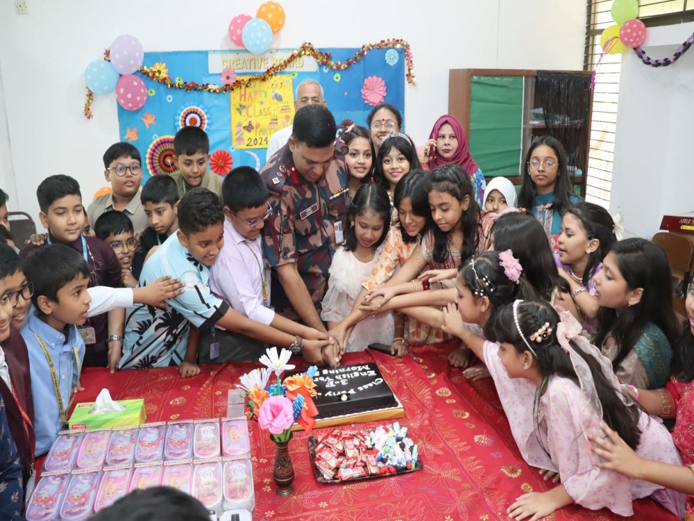 আনন্দঘন আয়োজনে ক্লাসপার্টি- ২০২৪