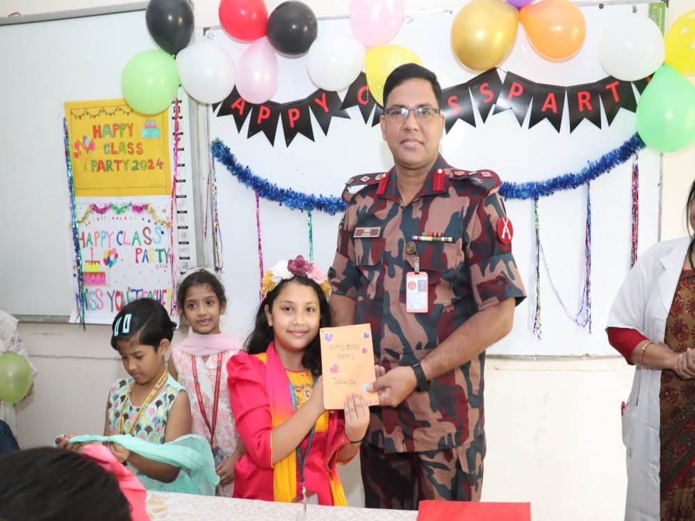 আনন্দঘন আয়োজনে ক্লাসপার্টি- ২০২৪