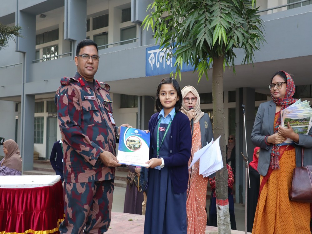 স্কুল শাখার  বার্ষিক পরীক্ষার ফল প্রকাশ