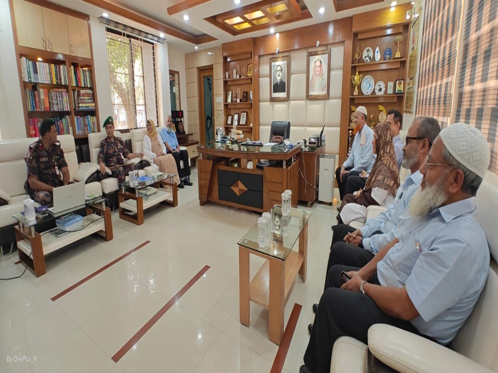 নতুন এডিজি স্যারের পরিদর্শন