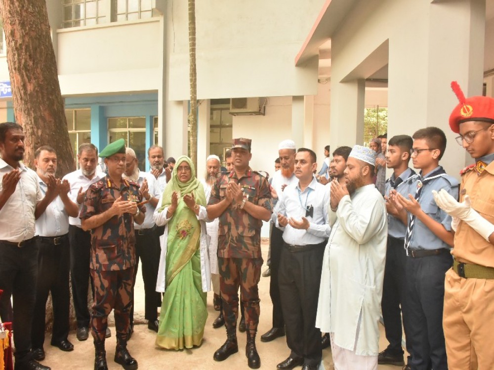 শহীদ মিনারের উদ্বোধন