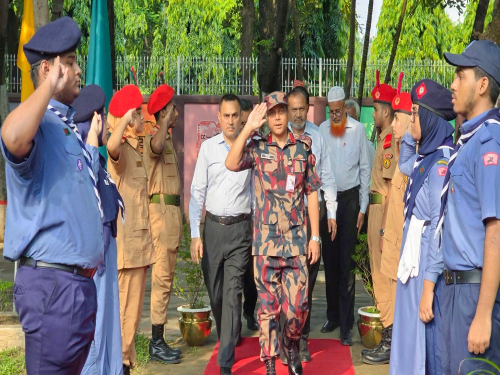 এইচএসসি- ২০২৬ পরীক্ষার্থীদের বিদায় সংবর্ধনা।